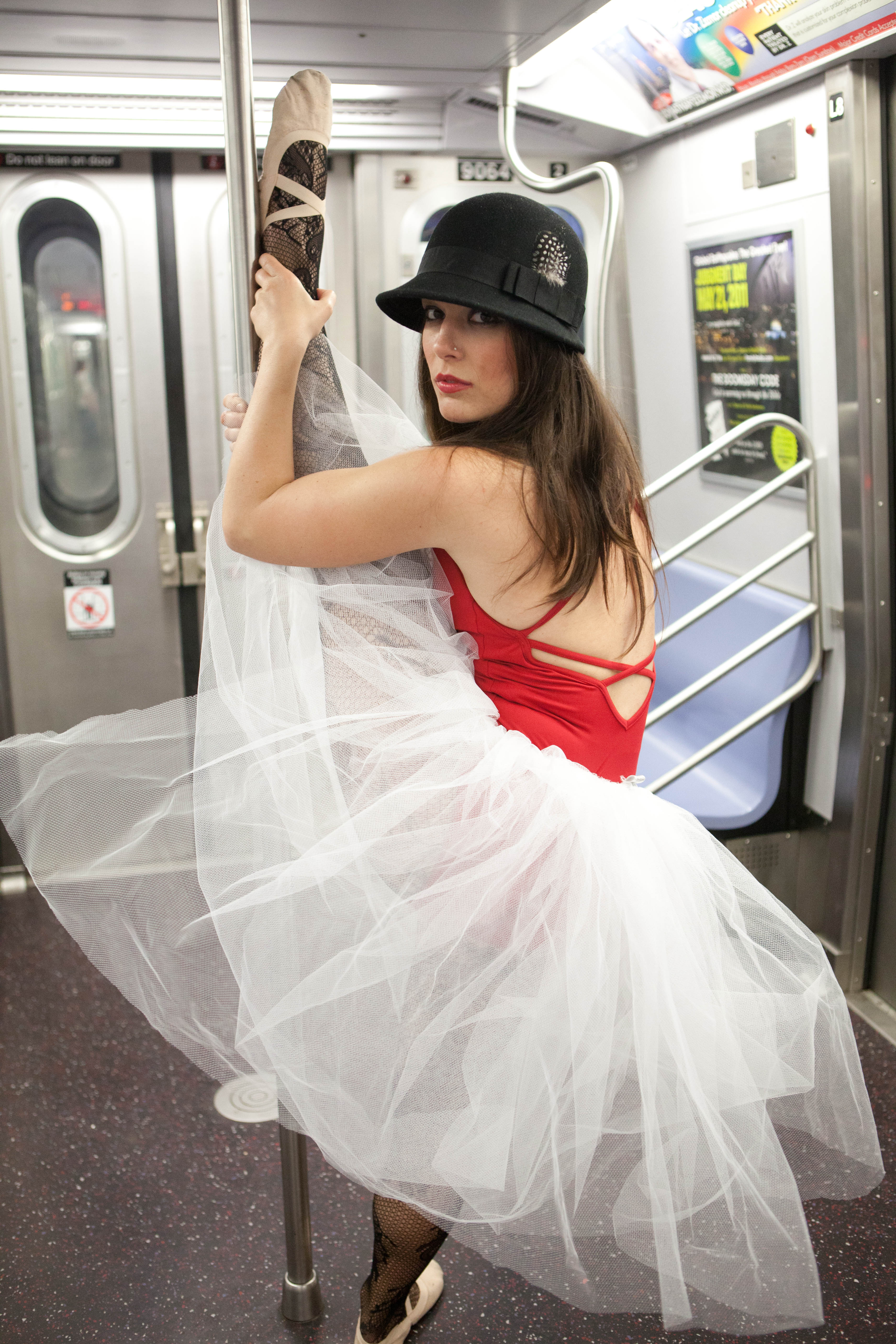 Dancing in the NY subway
