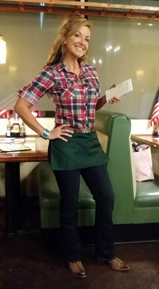 Waitress Role filming Buckshot AUG 2015