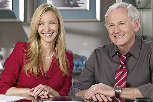 Still of Victor Garber and Lisa Kudrow in Web Therapy (2011)