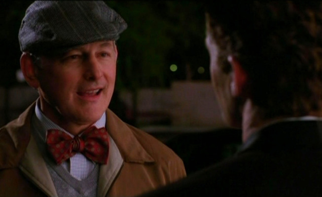 Still of Victor Garber and Matthew Morrison in Glee (2009)