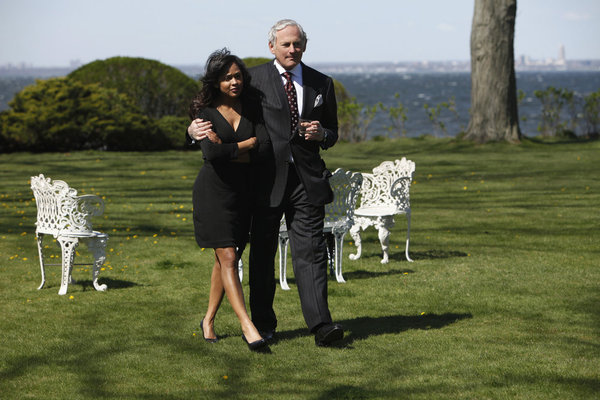 Still of Victor Garber and Meagan Good in Deception (2013)