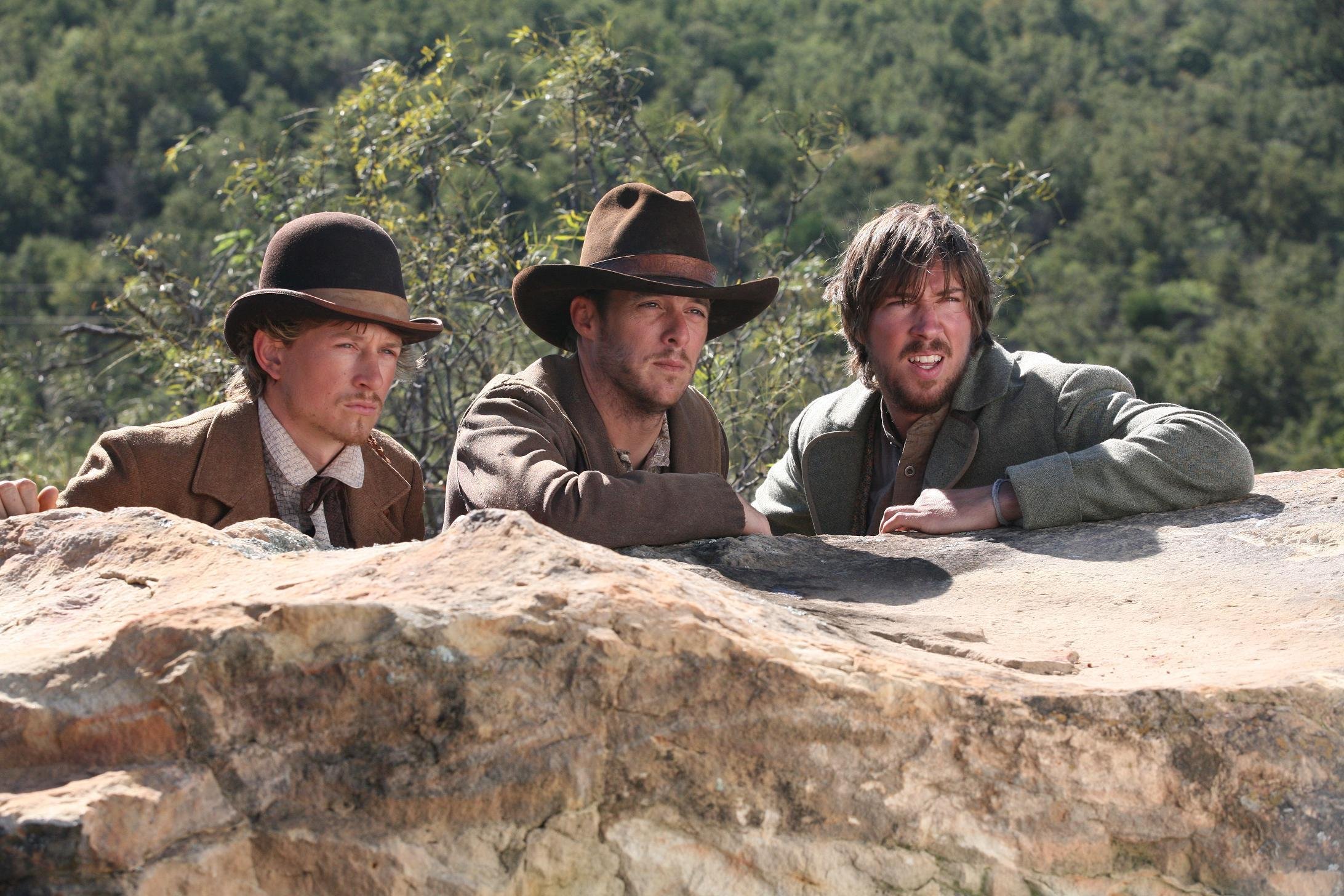 Lukas Behnken, Brendan Wayne and Tanner Beard in Mouth of Caddo (2008)