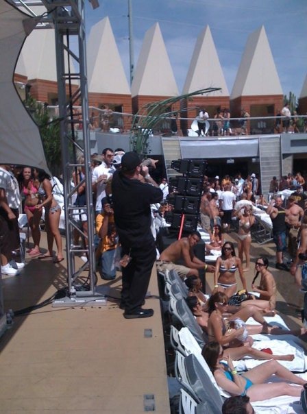 Ditch onstage at Palms Las Vegas Love Festival 2009