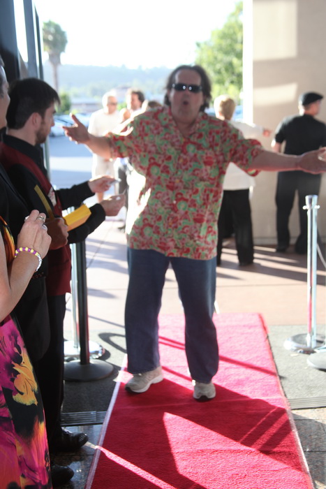 On the red carpet at the San Diego 48-Hour Film Project (2012)