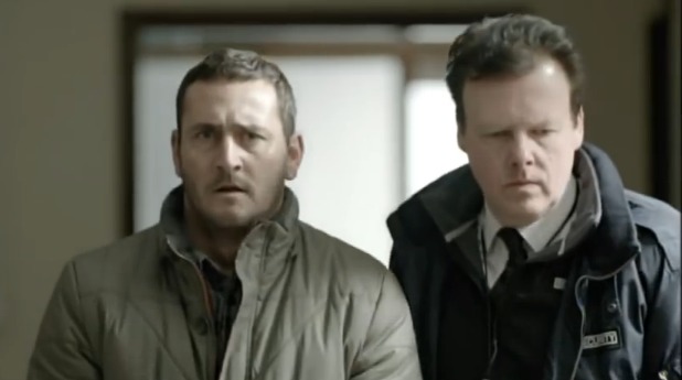 Dean Sills with Will Mellor in the BBC1 Drama 'In The Club'