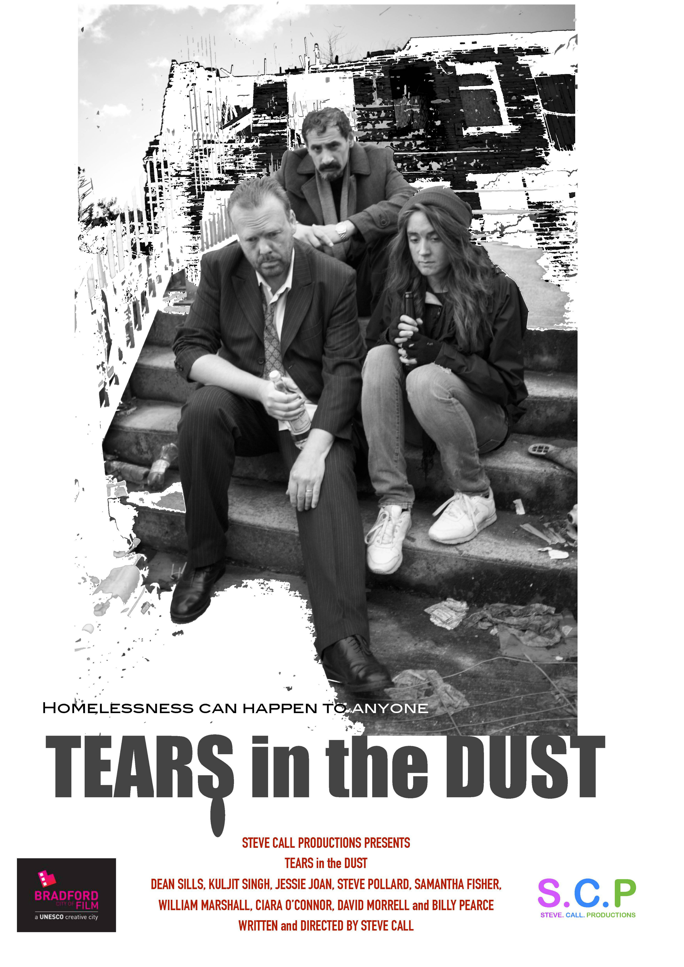 Dean Sills, Kuljit Singh and Jessie Joan in Tears in the Dust (2016)