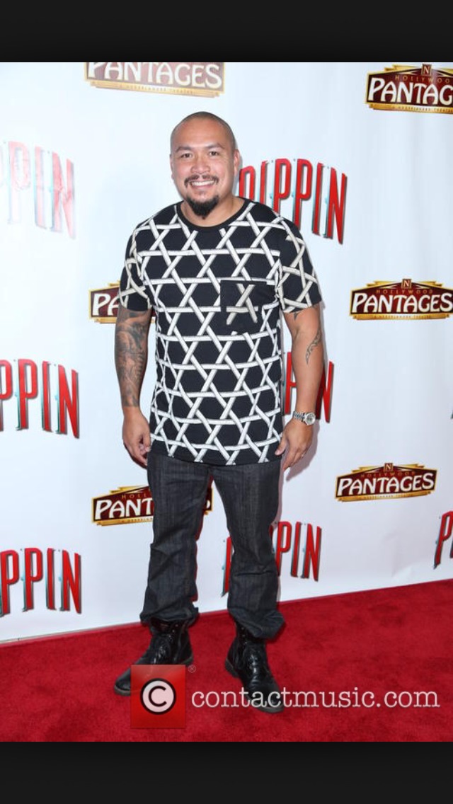 CRISPIN ALAPAG ON THE RED CARPET FOR THE PANTAGES PIPPIN LA PREMIERE