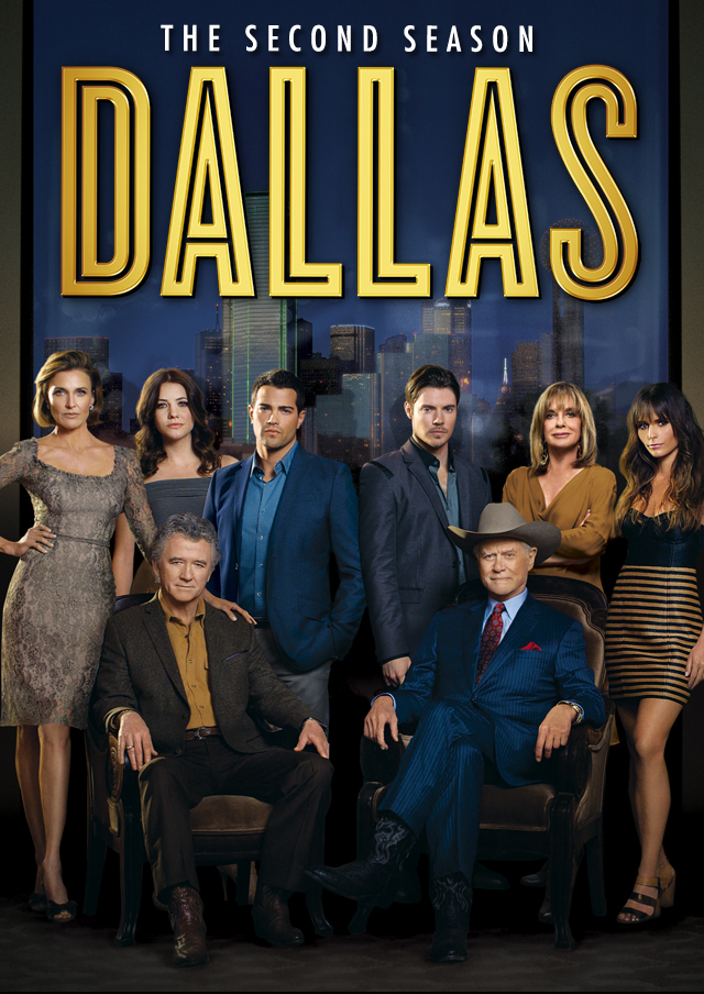 Patrick Duffy, Larry Hagman, Jordana Brewster, Linda Gray, Jesse Metcalfe, Brenda Strong, Julie Gonzalo and Josh Henderson in Dallas (2012)