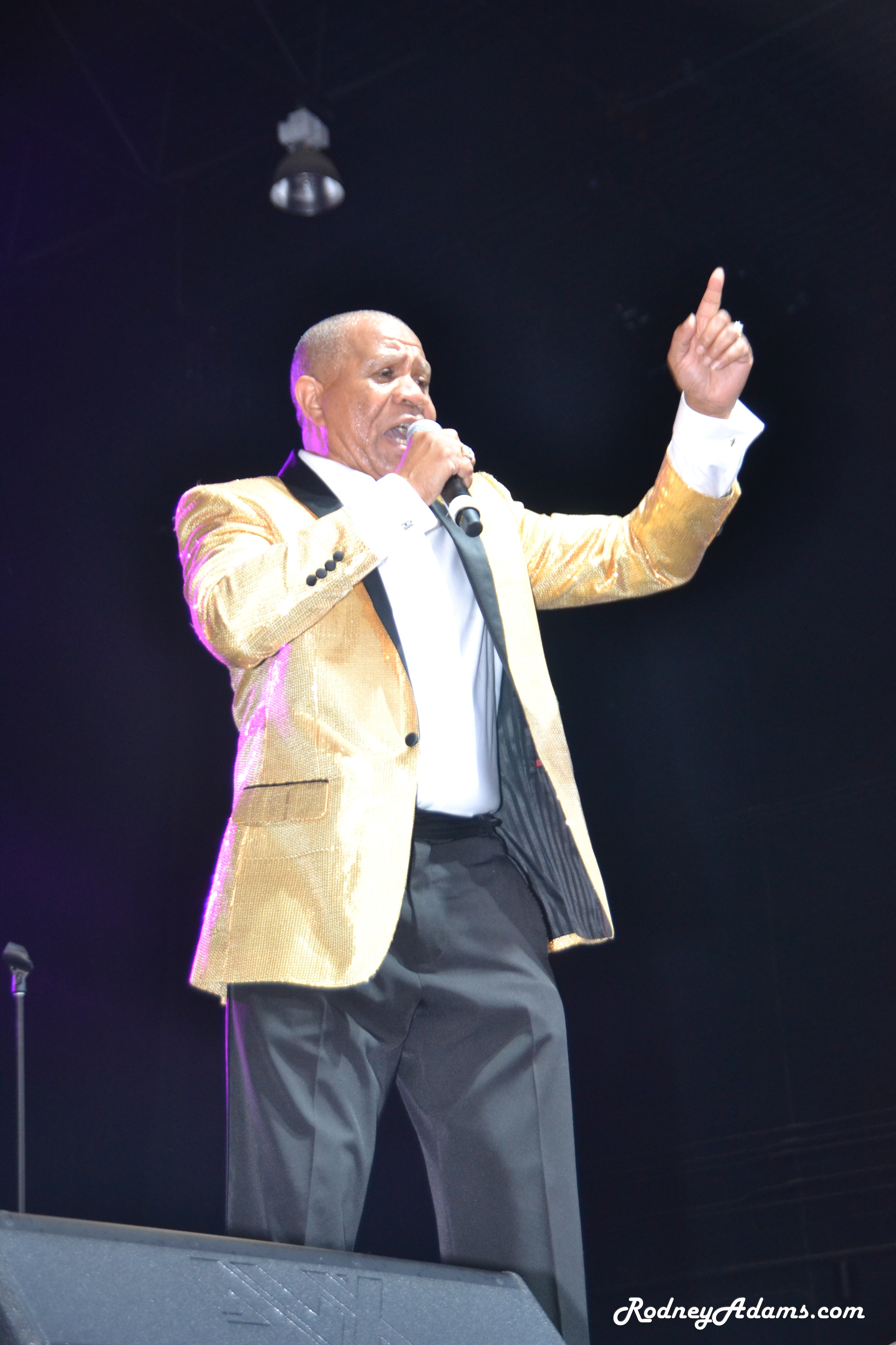 Lenny Williams performing live in Atlanta