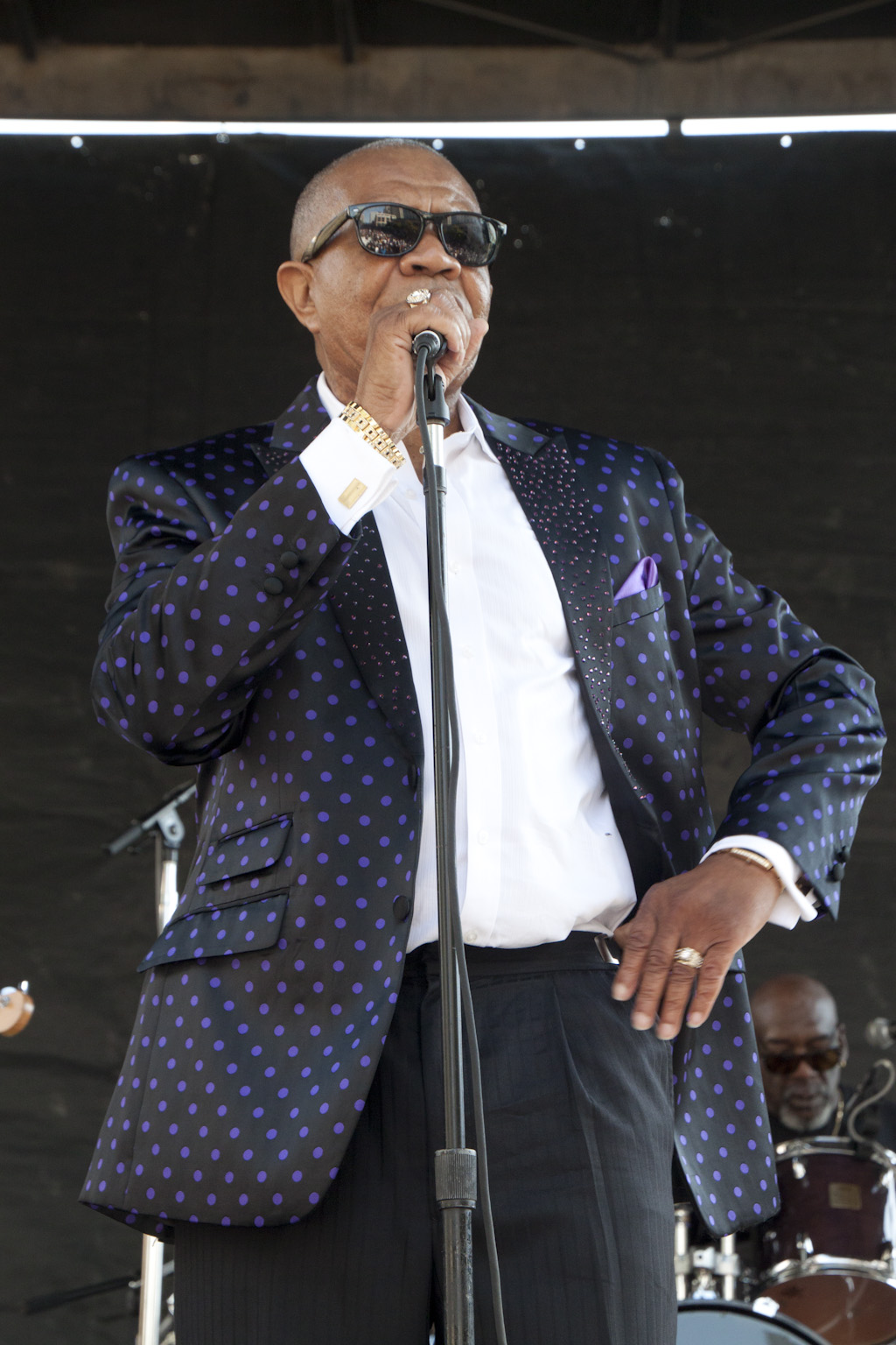 Lenny Williams performing live at the Art & Soul Festival 2015