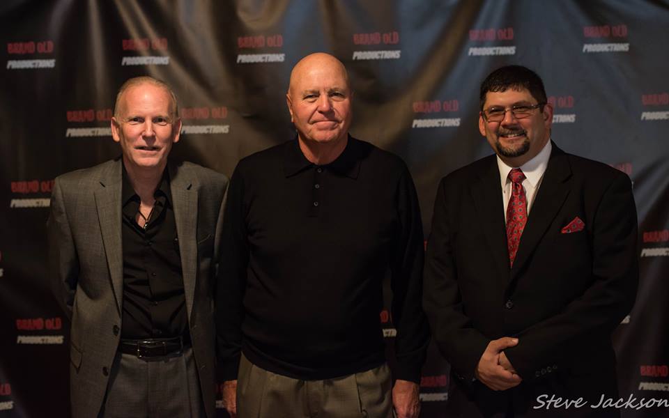 Gary Chinn, Ed Holian and Kenneth King at event of Clever Girl (2015)