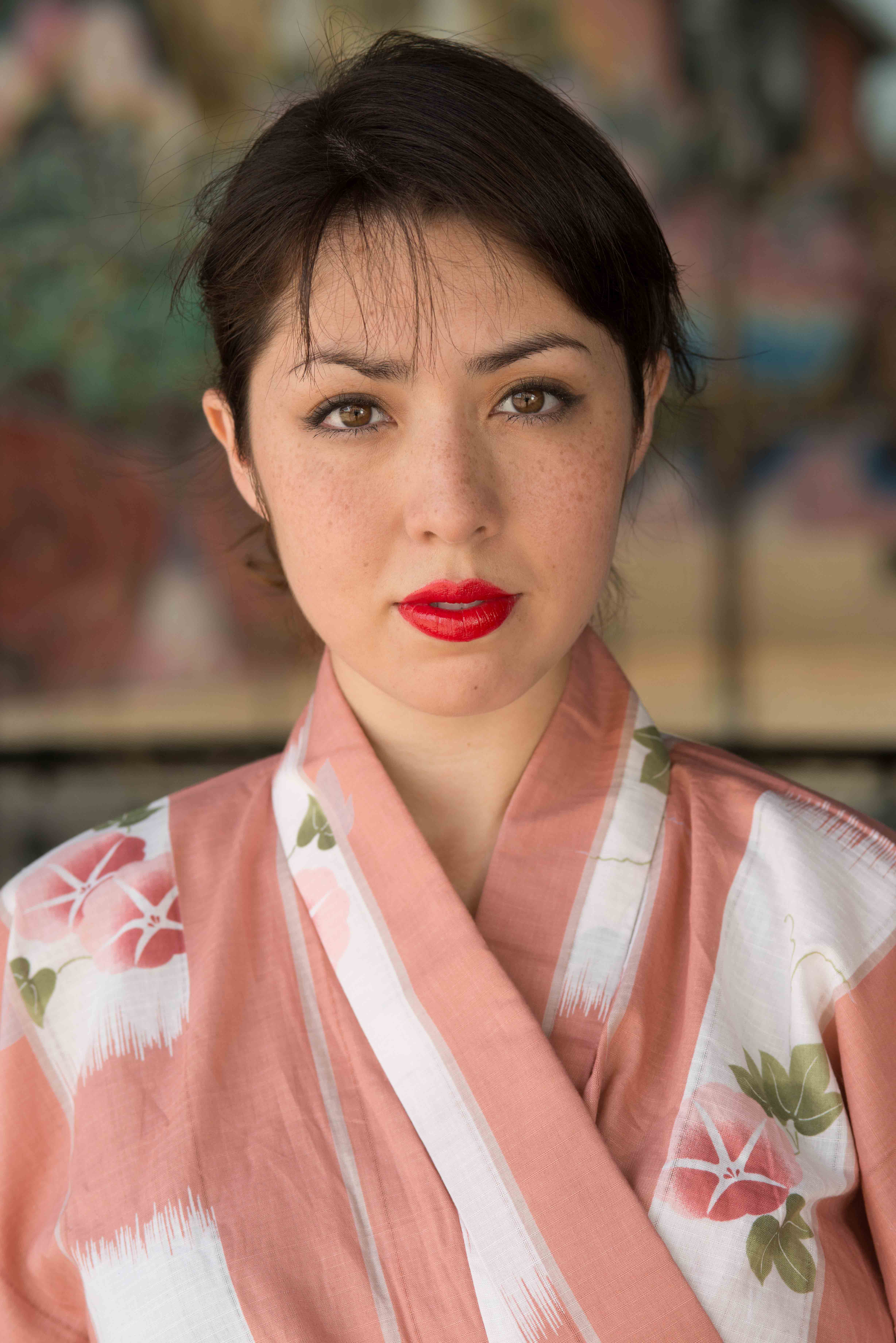 Reesa Ishiyama in Kimono