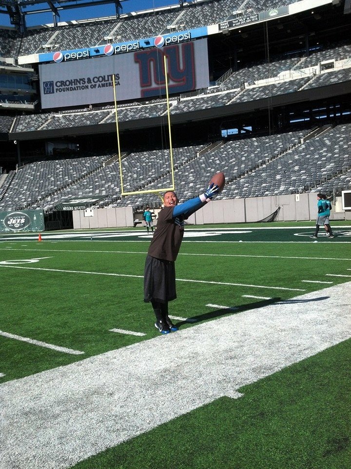 Charity event at met life stadium.