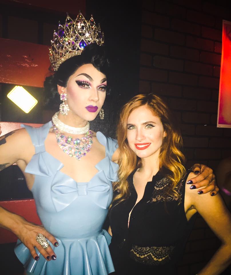 With RuPauls Drag Race Winner 2015, our ATL hometown queen Violet Chochki. <3