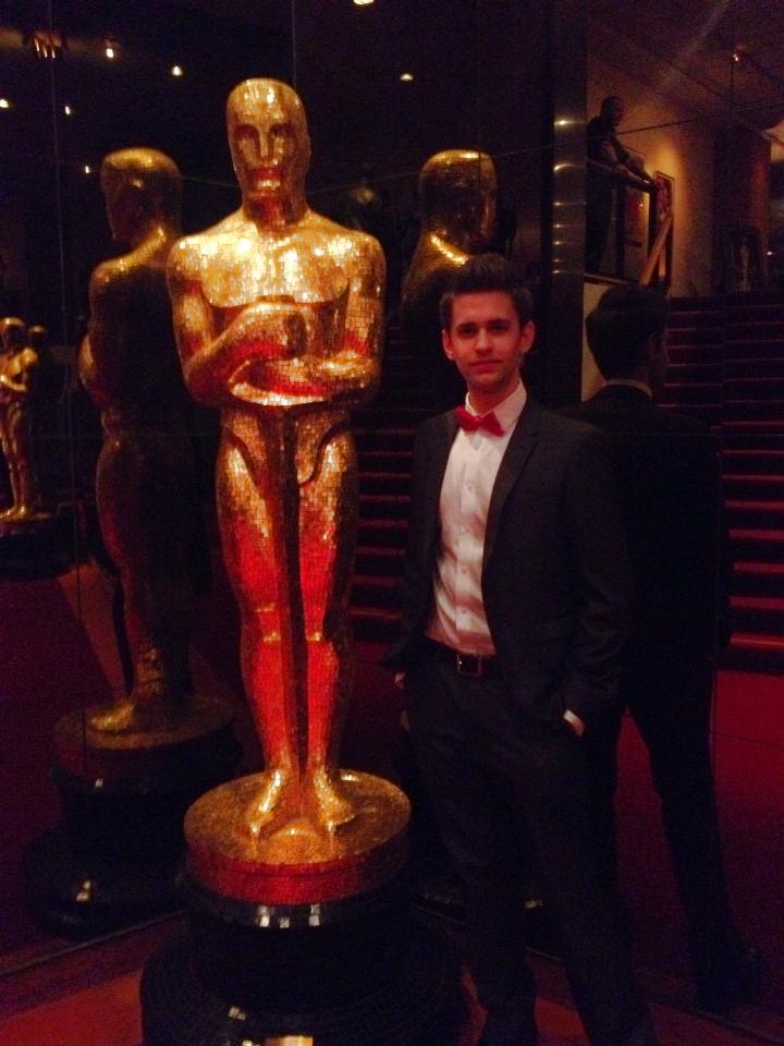 Nick Bolton at the Academy of Motion Picture Arts and Sciences for the premiere of 