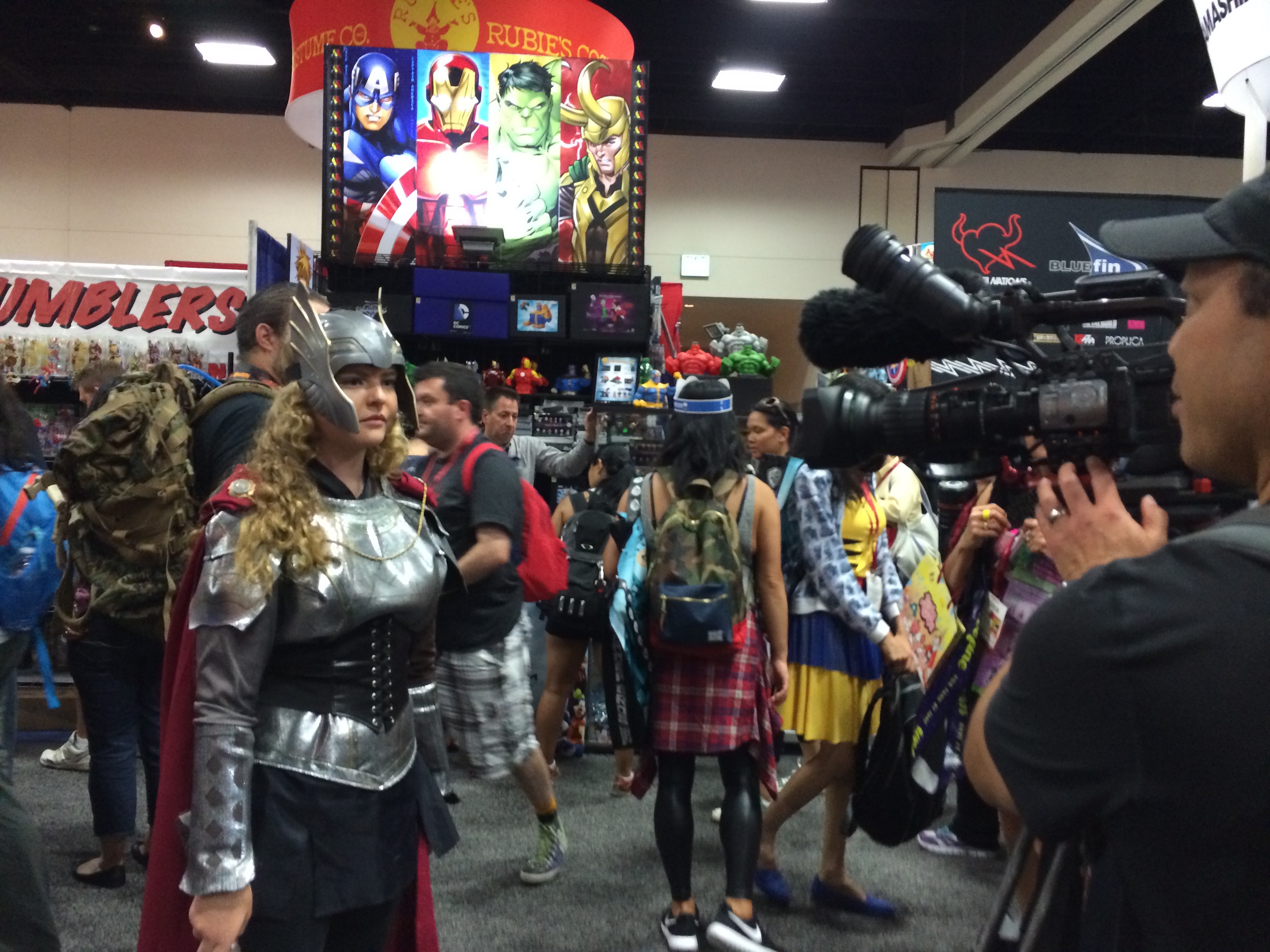 San Diego Police Dept. Recruitment Film - SD Comic con 2014 - Emma Ritto as Female Thor