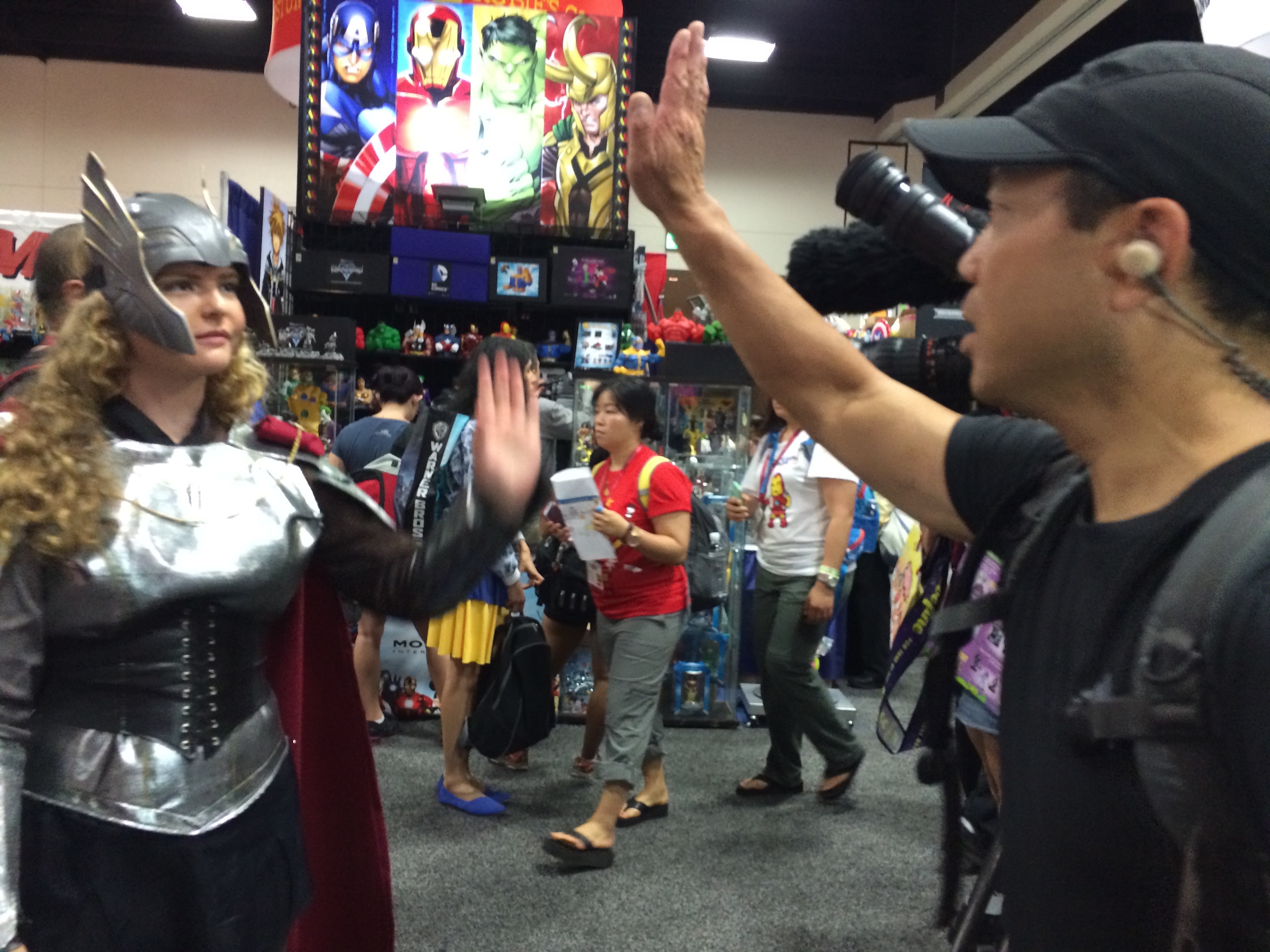 San Diego Police Dept. Recruitment Film - SD Comic Con 2014 - Emma Ritto as Female Thor