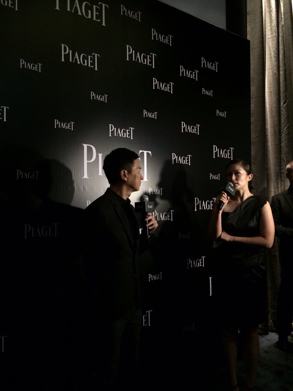 MC for Piaget event with guest, HK Film Awards winner Nick Cheung