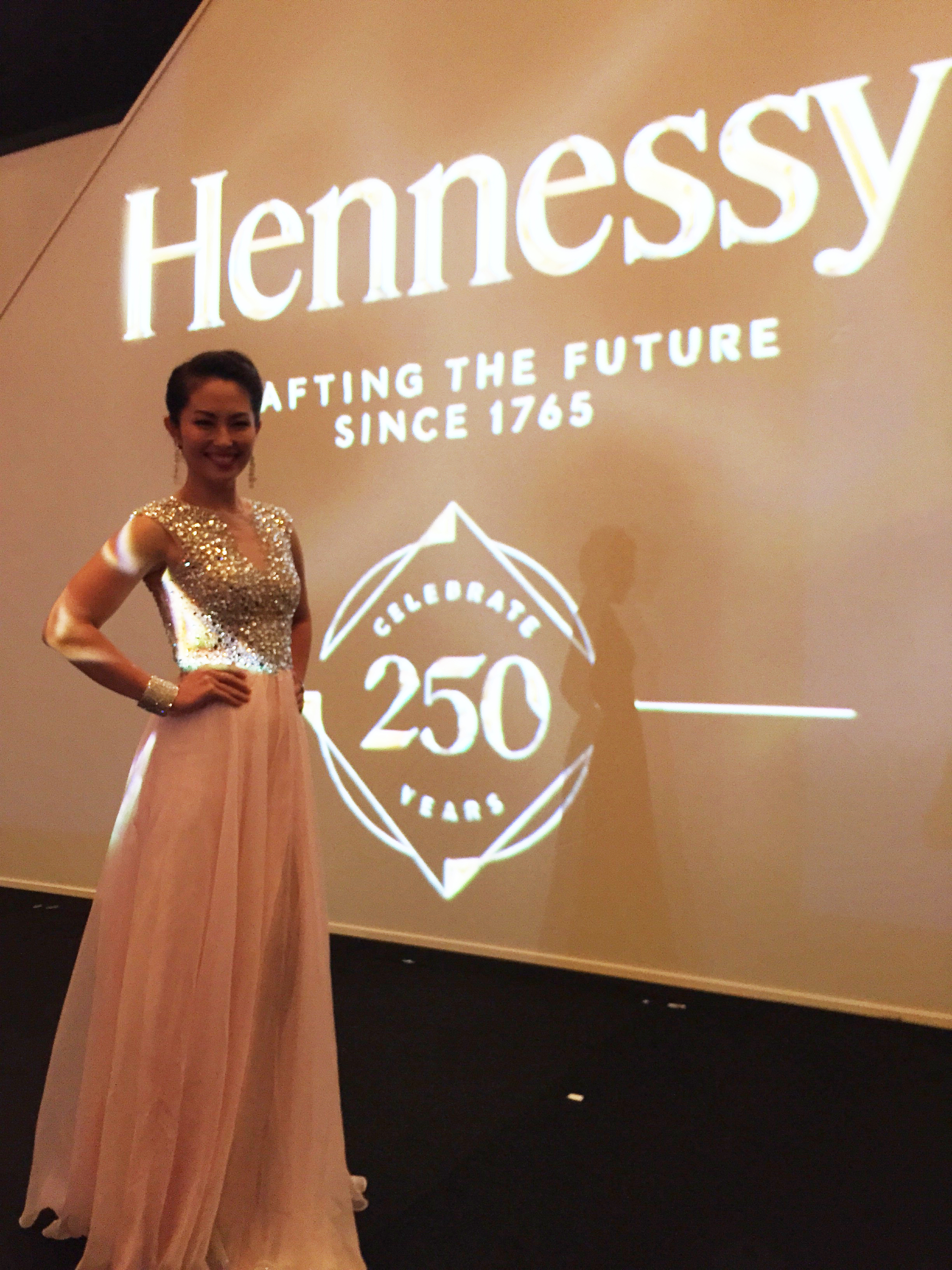 MC for Hennessy 250th birthday in Macao