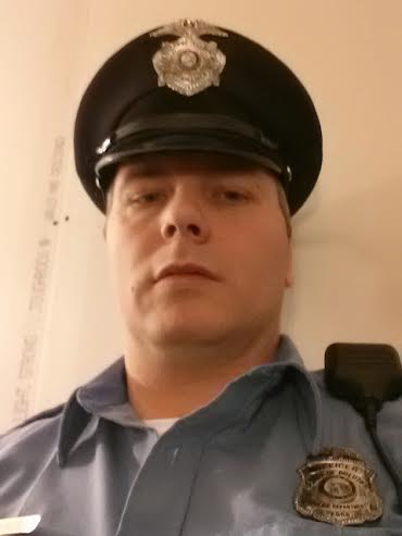 Me in a police uniform