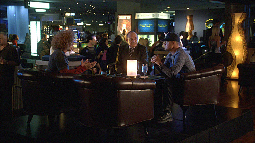 Still of Scott 'Carrot Top' Thompson, George Eads and Jim Brass in CSI kriminalistai (2000)