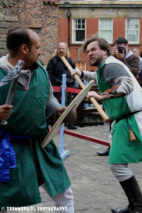 Still from Medieval Mischief Live Performance, Newcastle