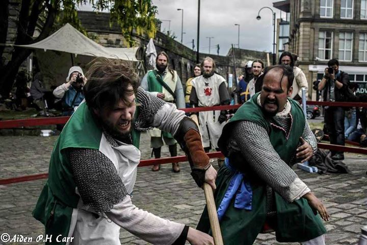 Still from Medieval Mischief Live Performance, Newcastle