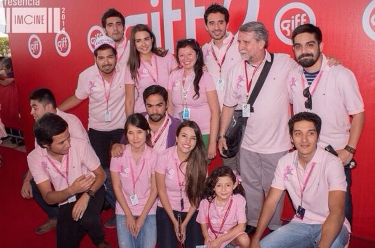 Luis Rosales at event of GIFF Rally Universitario.