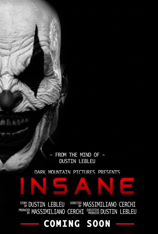 Poster for the film INSANE