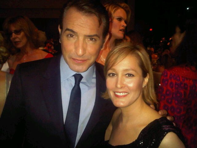 Jean Dujardin and Cali T. Rossen at the 64th Annual DGA Awards. Hosted by Kelsey Grammer