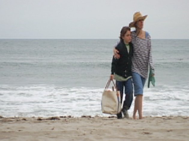 Cali starring with Arthur Young in THE SAND CASTLE.