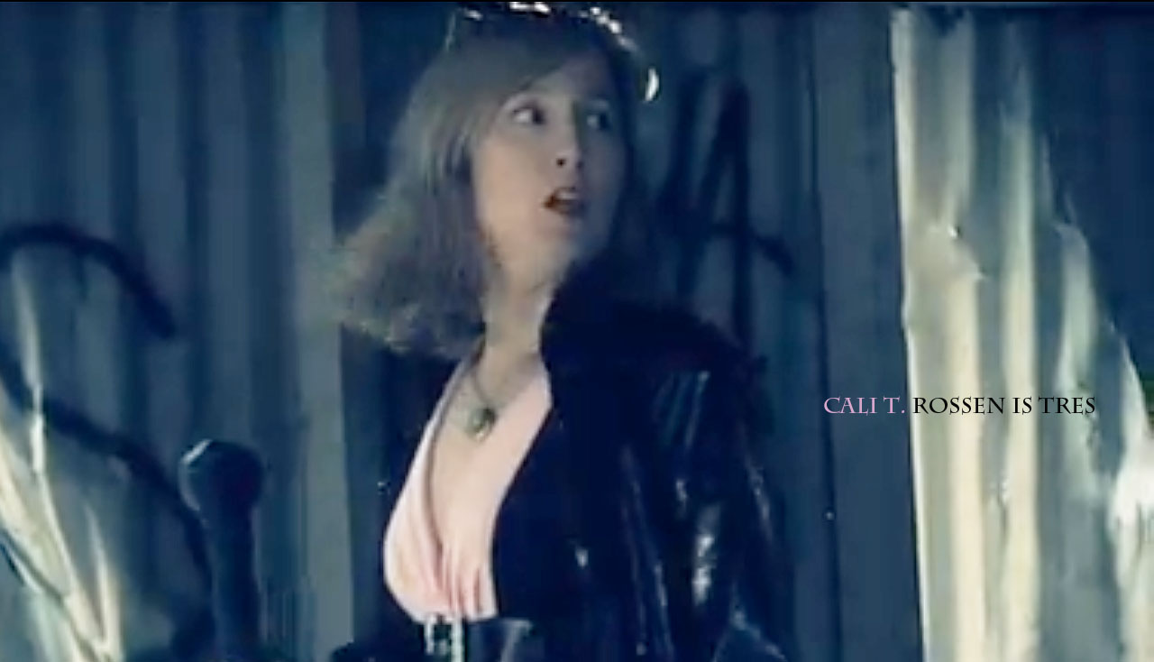 Cali as Tres in Three Orbs of Light. Screen capture of ep 2 Remembrance.