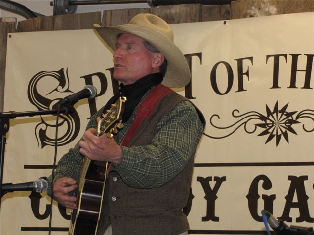 Stage performance with Spirit of The West in Ellensberg, Wa.2010