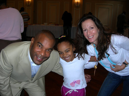 James Lassiter (Overbrook Entertainment), China Anne McClain (The Gospel) and Jody Gerson (Drumline Producer).