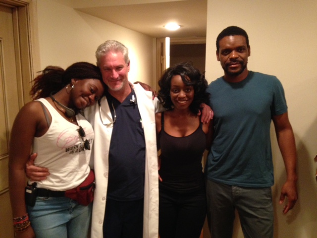 Fantastic director Ifeoma, and great castmates Jessica and Panache