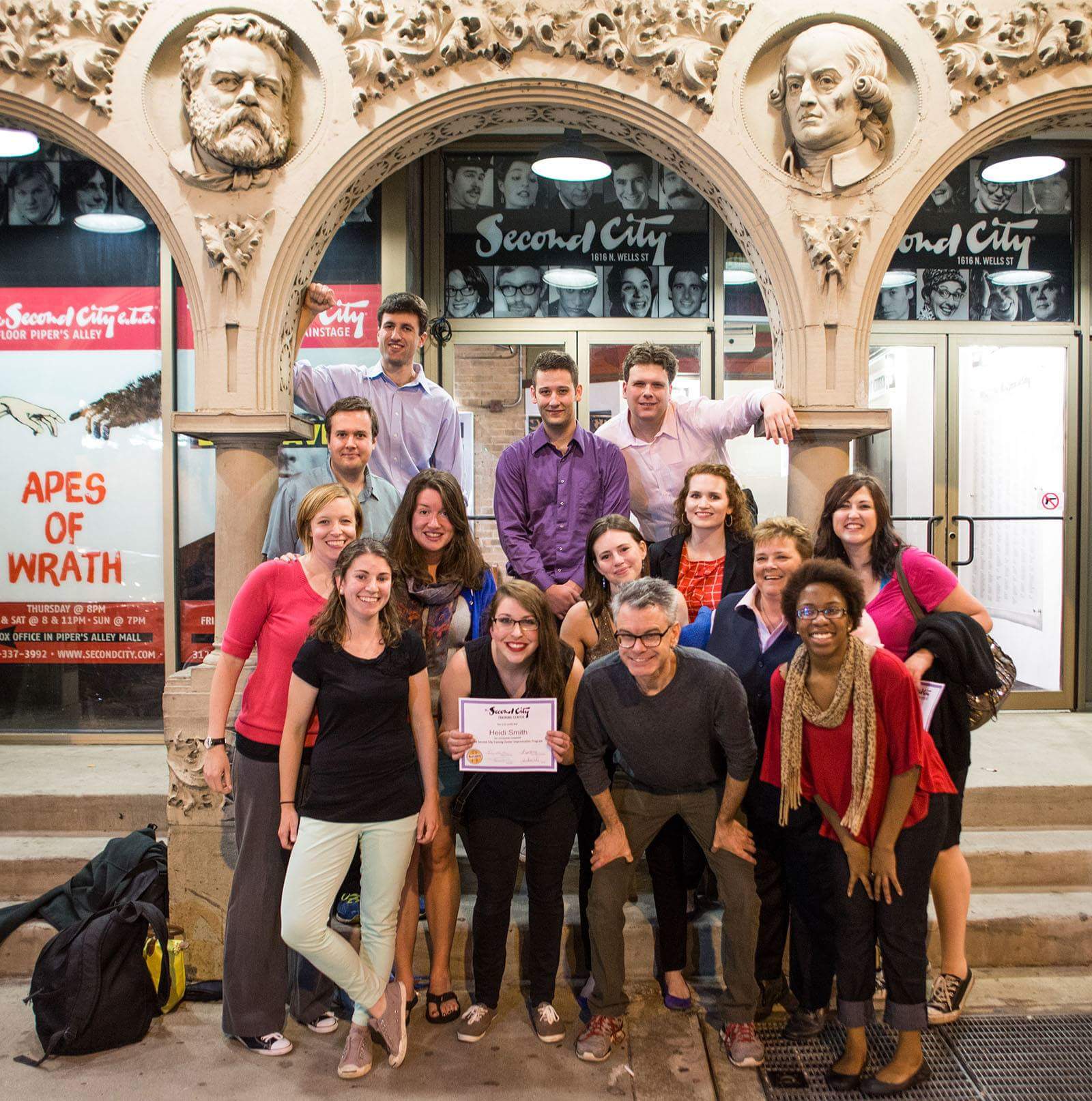 The Second City Training Center Level A - E graduates.