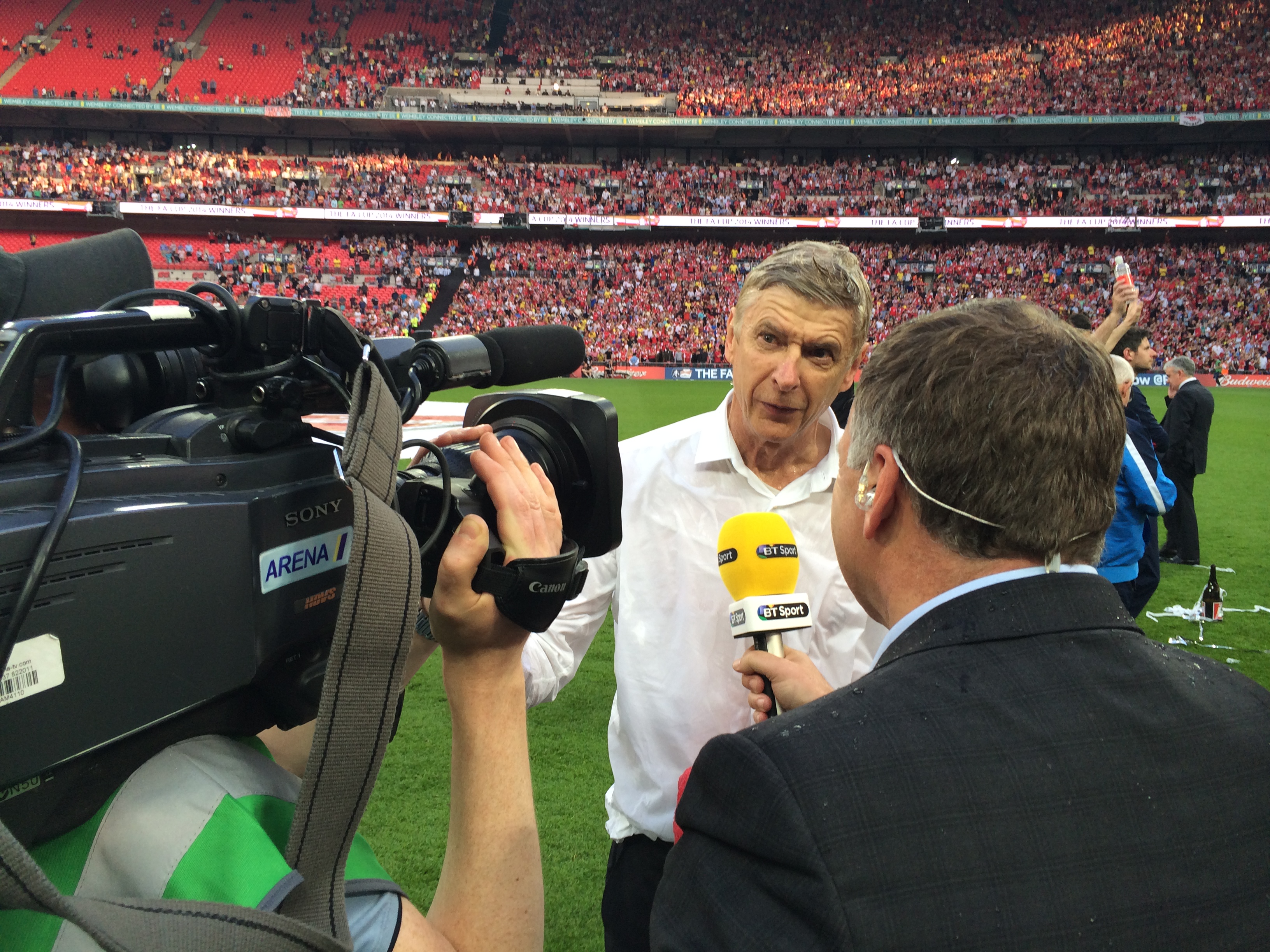 BAFTA winning coverage of the 2014 FA Cup Final