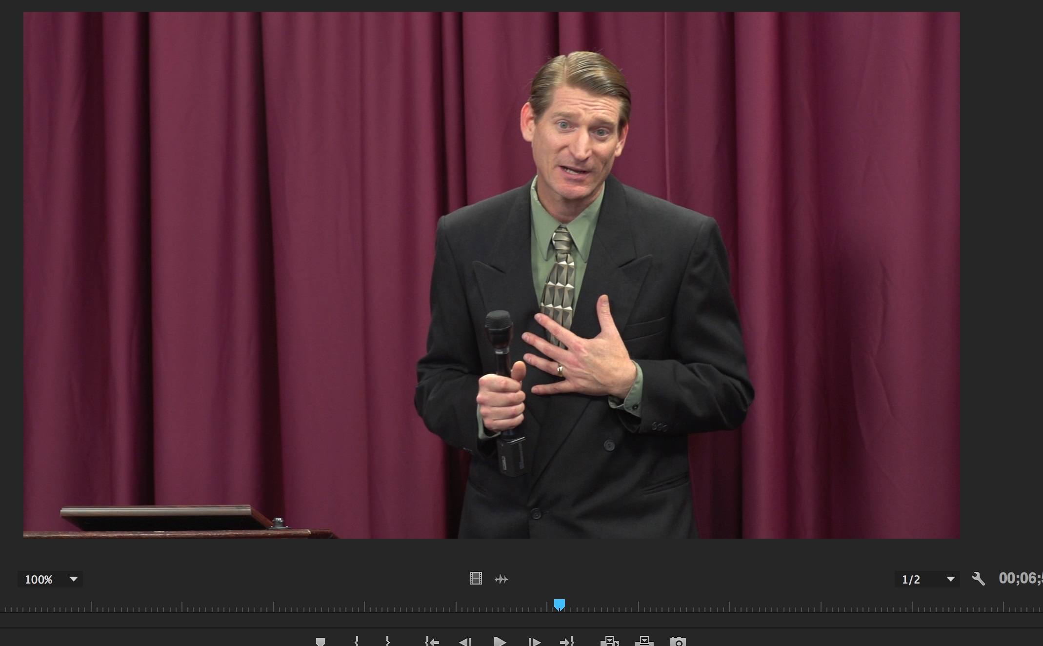 Screen Capture from Toastmasters International educational videos 2015