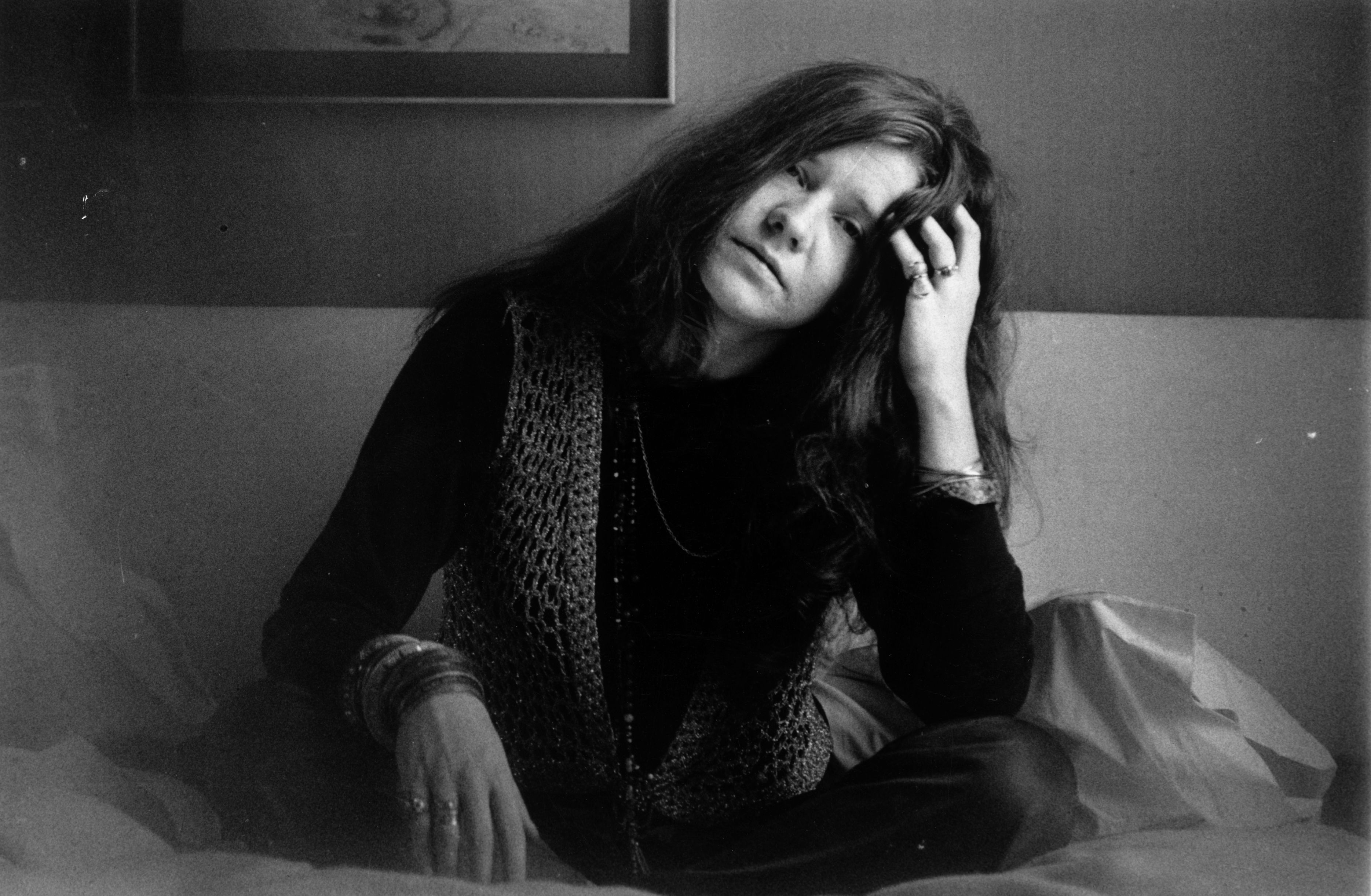 Still of Janis Joplin in Janis: Little Girl Blue (2015)