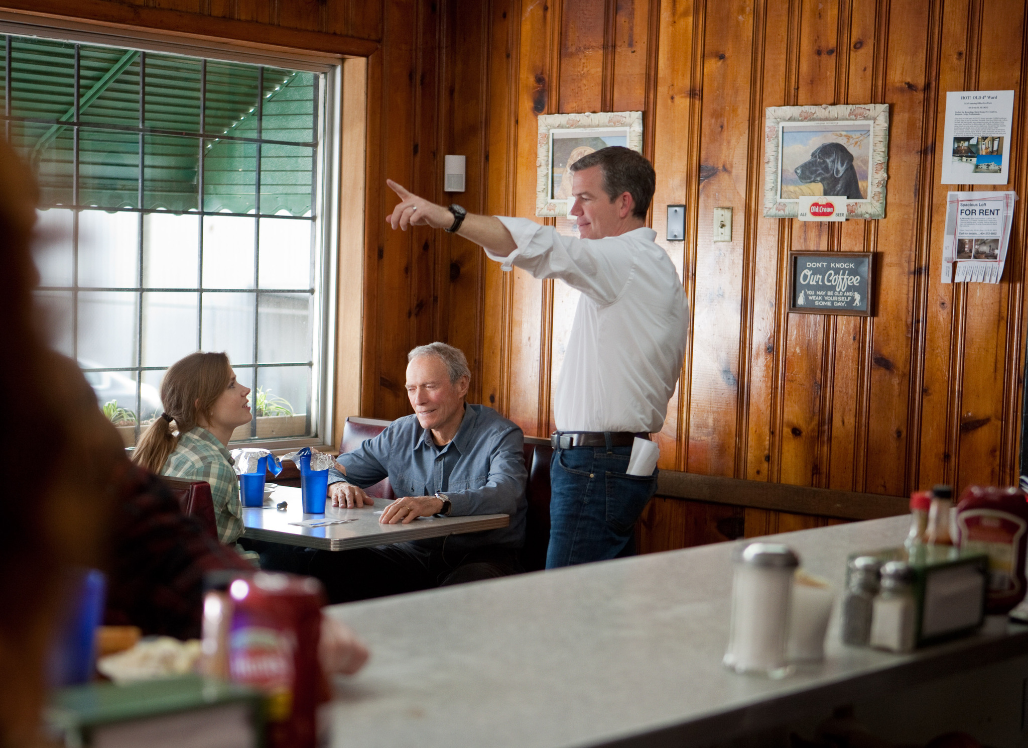 Still of Clint Eastwood, Amy Adams and Robert Lorenz in Trouble with the Curve (2012)