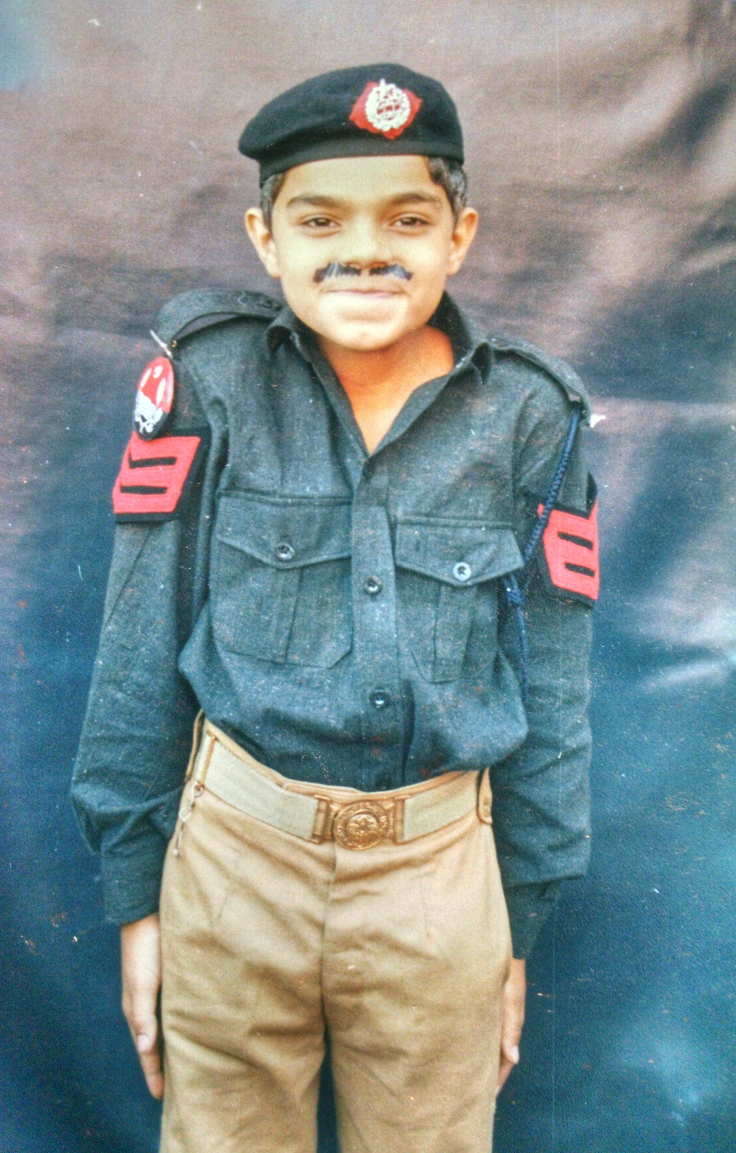 Born to play a cop, circa 1985.