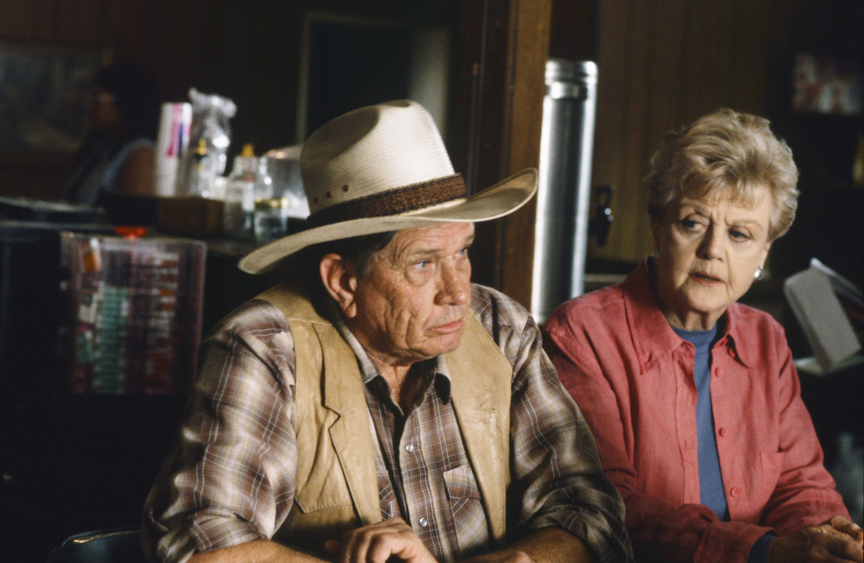 Still of Angela Lansbury and Rance Howard in Murder, She Wrote: South by Southwest (1997)