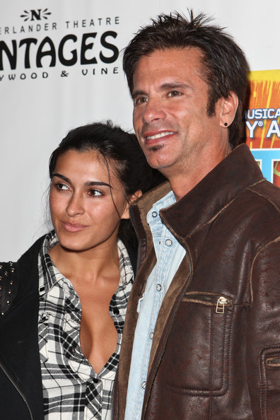 Actor Lorenzo Lamas and Shawna Craig (L) arrive at the opening night of 