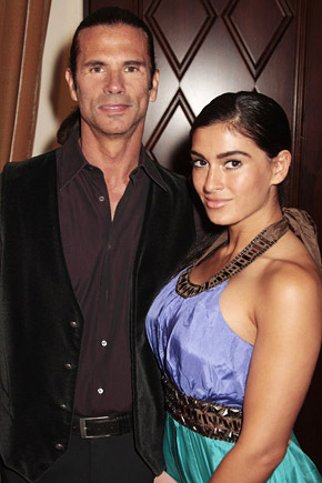 Lorenzo Lamas and Shawna Craig attend the 17th annual Multicultural Motion Picture Association student filmmaker Oscar luncheon at Montage Beverly Hills