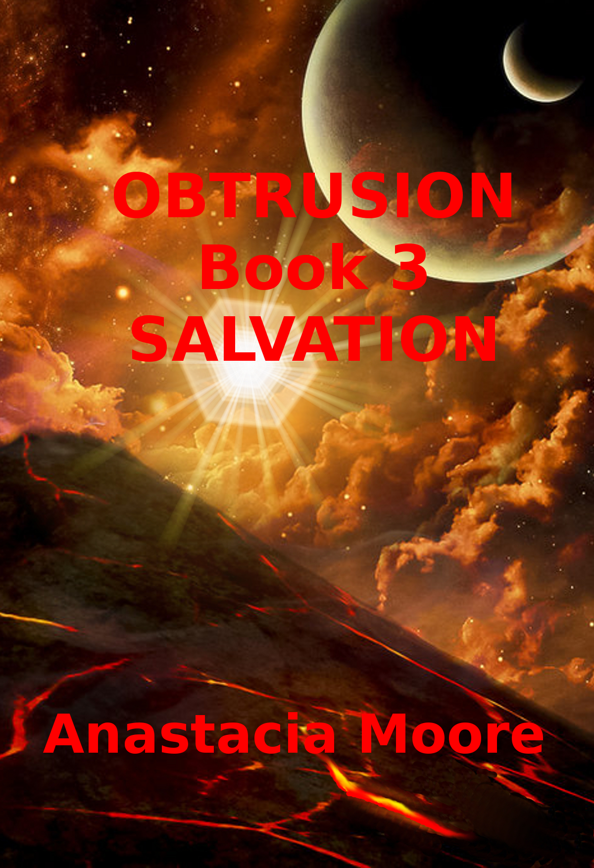 The final chapter in the Obtrusion trilogy. Who is worthy of salvation? Will the attempt at salvation be thwarted by greedy and self-serving government idealists? Is this really the end or a new beginning?