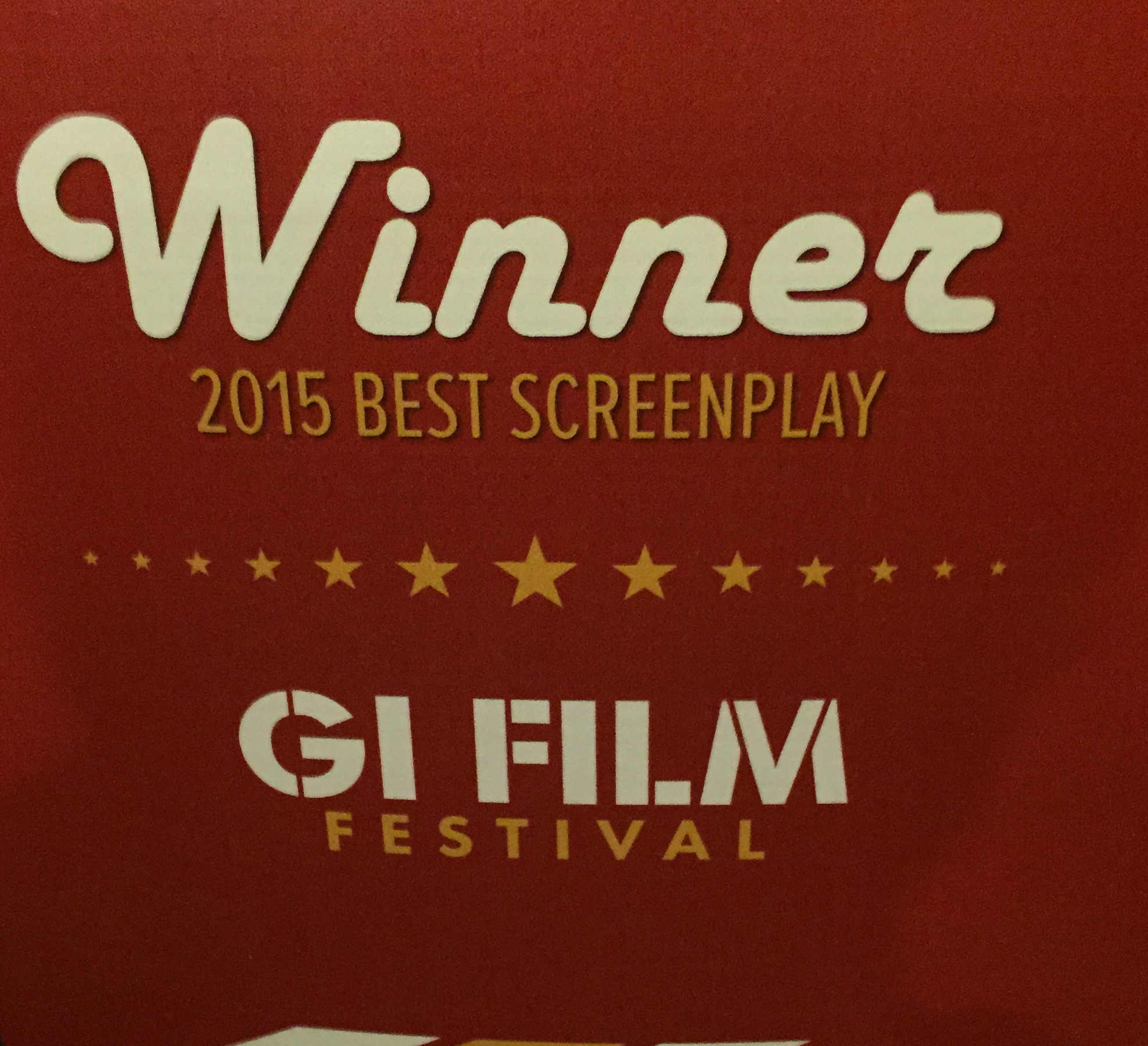 G I FILM FESTIVAL Best Screenplay Award
