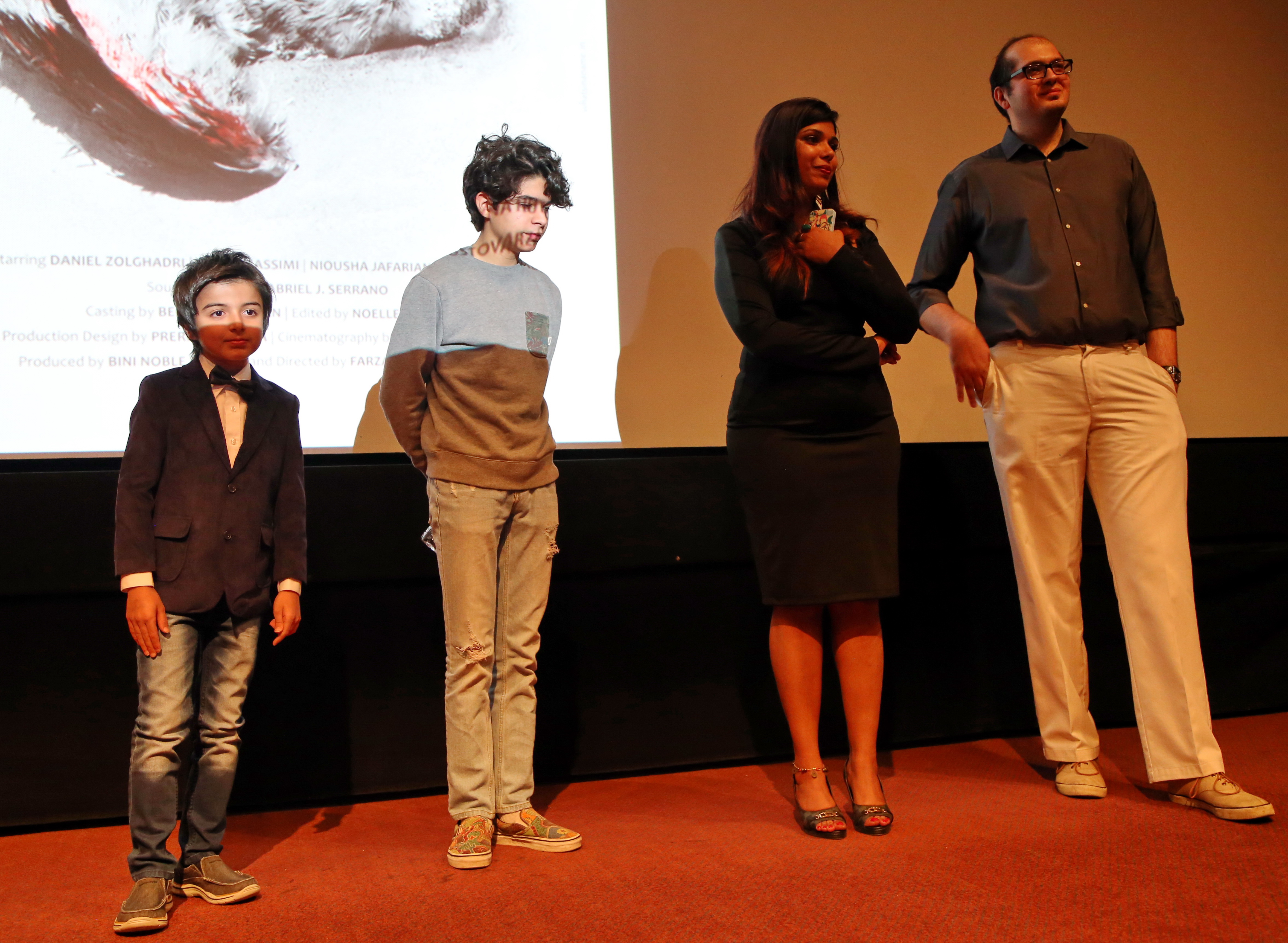 Premiere of the short movie Hidden Along with main actor Daniel Zolghadri , Director and Producer of the film