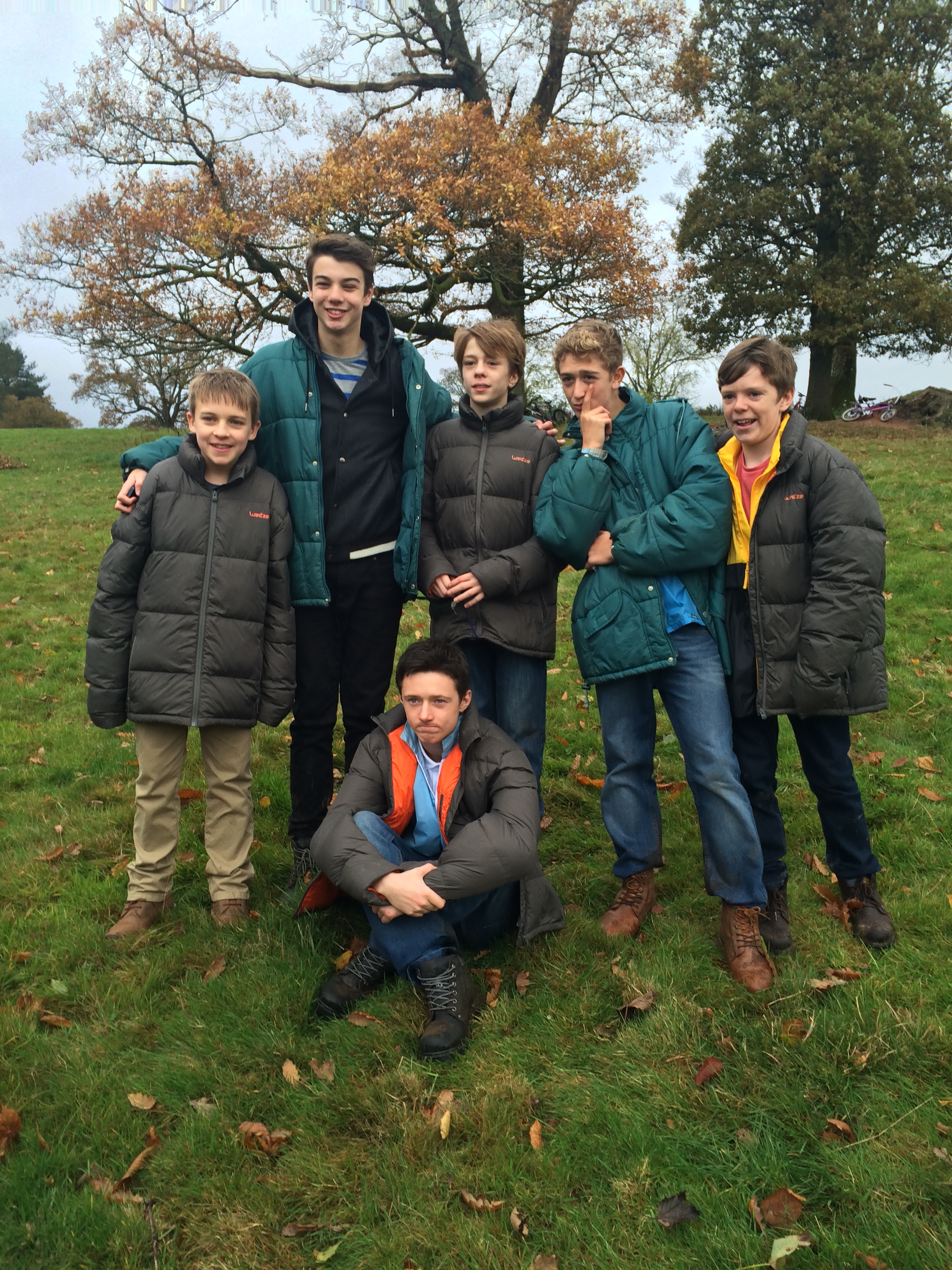 Connor McKinley and Friends on Stonemouth Set