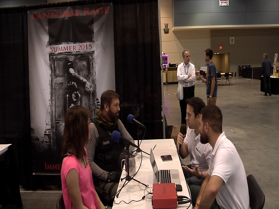 Interview @ Wizard World by FilmFad about Cannibal Rage