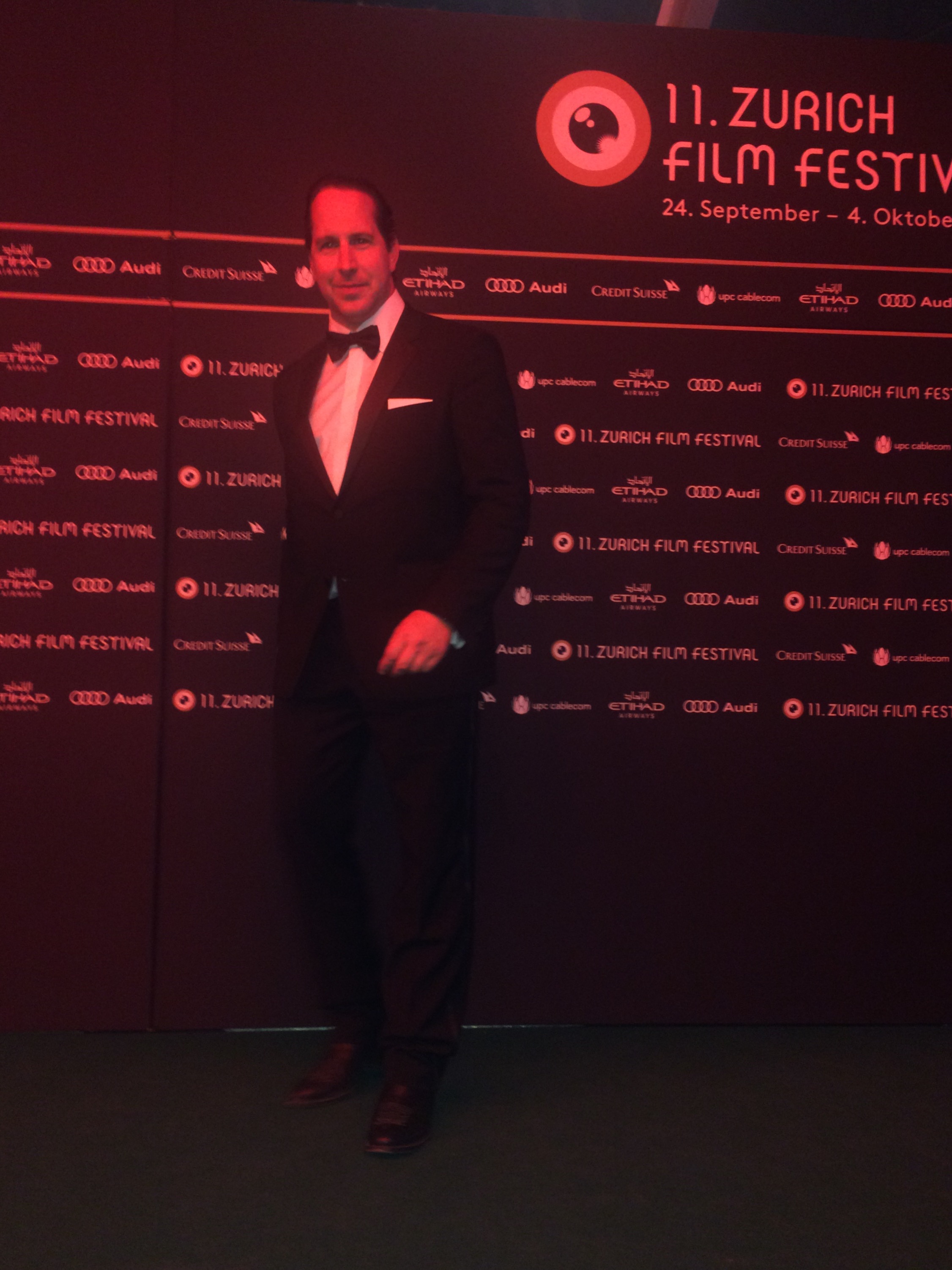 Trevor Wilson at European Premiere of FORSAKEN at Zurich Film Festival 2015